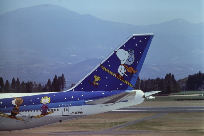1997年4月 鹿児島空港 ANA「スヌーピー号1996」 - しゅう