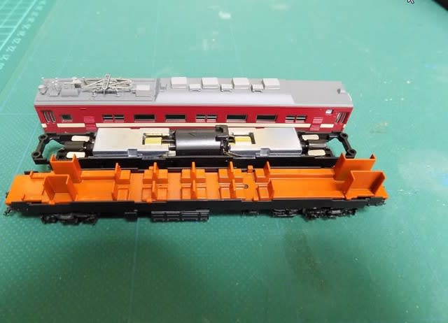 TOMYTECの鉄道ｺﾚｸｼｮﾝの国鉄419系（北陸本線・旧塗装）3両