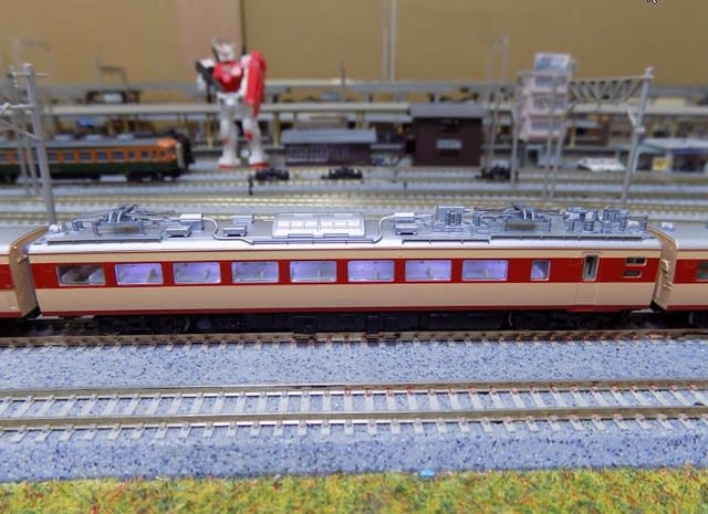 TOMIXの92787/92788と92762で纏めた485系特急電車(キロ TOMIXの92787/92788と92762で纏めた485系特急電車(キロ