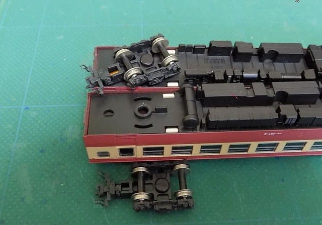 KATOの457系交直流急行型電車を弄る - MRFC村井
