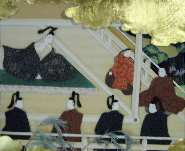 源氏物語」常夏 とこなつ の巻 撫子 なでしこ の花につけた近江 源氏物語」常夏 とこなつ の巻 撫子 なでしこ の花につけた近江