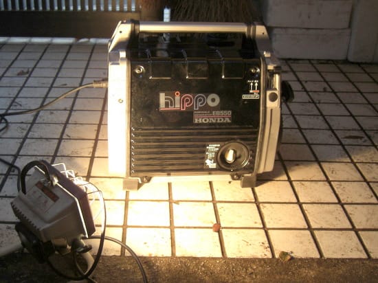 Honda HIPPO EB550 (またはEM550、EM400) 発電機修理、動いた