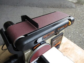 ベルト&ディスクサンダー HBDS-100 使い方 - Kinoの自転車日記 ベルト&ディスクサンダー HBDS-100 使い方 - Kinoの自転車日記