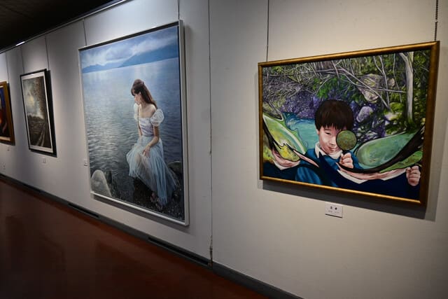 逆輸入 □新道展第67回受賞者・会友展 （2023年11月22～26日、札幌 芸術、美術史