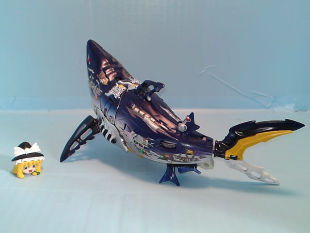 TFカーロボット メガクラス ゲルシャークをゆっくり紹介