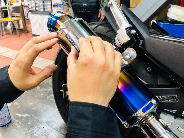 2020/5/12◇Z125PRO「BEAMS/R-EVOヒートチタンサイレンサー 2020/5/12◇Z125PRO「BEAMS/R-EVOヒートチタンサイレンサー