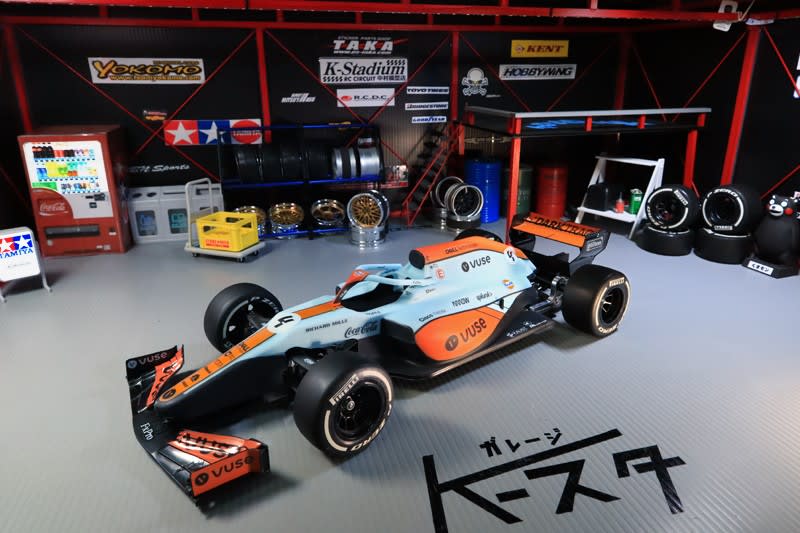 マクラーレンMCL35M 2021年モナコGP仕様 - マルよトレイル マクラーレンMCL35M 2021年モナコGP仕様 - マルよトレイル