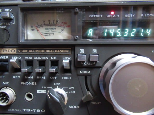 TRIO TS-780 144&430 トランシーバー （ロッキーの節電大作戦