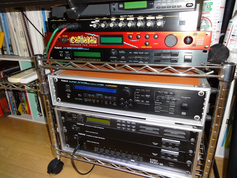 仕事ずくめの1週間・・・そしてMIDIパッチベイ＆台風襲来！！の