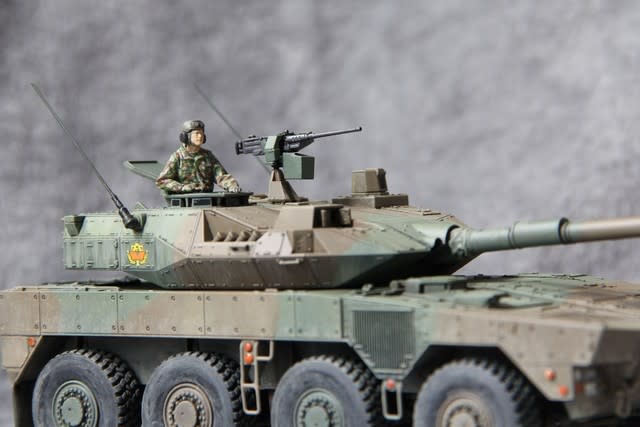 1/48 16式機動戦闘車 製作(その7 完成) - Ganponブログ 1/48 16式機動戦闘車 製作(その7 完成) - Ganponブログ