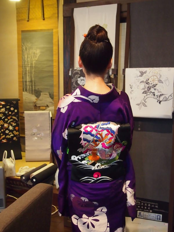 花想容で教えてもらったこと＆一脇さんの下駄草履 - ひとり紫苑