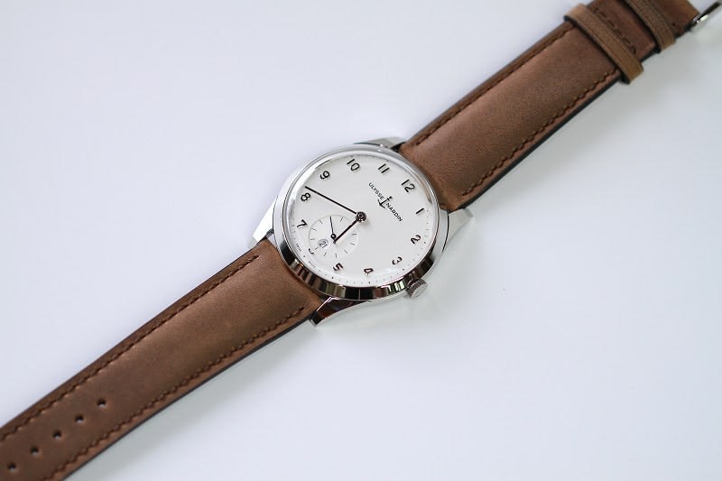 ULYSSE NARDIN クラシコ ポール デイヴィッド ナルダン Ref.3203-900 品 メンズ 腕時計