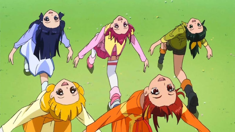 ５人そろって５プリキュア 泣きながら 撤退同盟