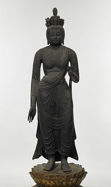 十一面観音菩薩立像 室町 金銅仏 白洲正子 仏像 仏教美術 仏具
