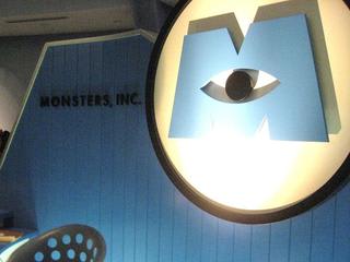 東京ディズニーランドで 『モンスターズ・インク “ライド