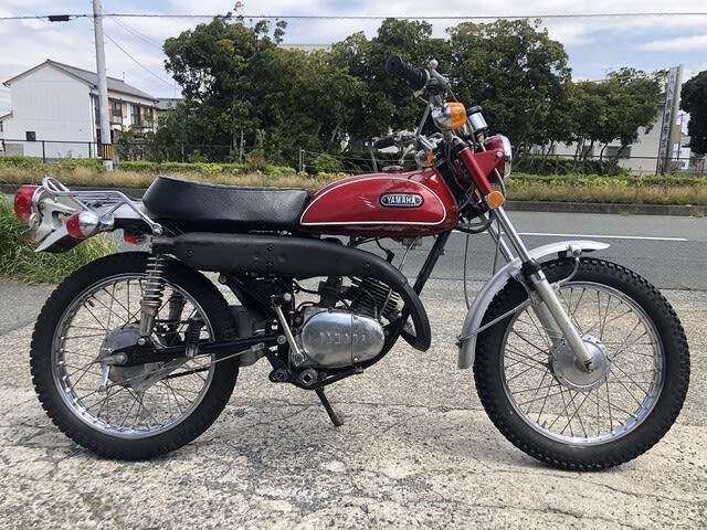 なんと、驚きのセル付き！ヤマハAT-1（125㏄）1970年製49.99万円