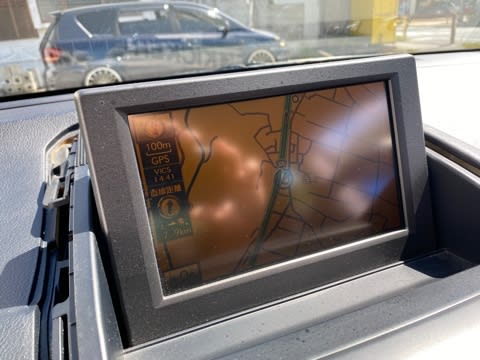 HS250H ナビモニター ディスプレイ 液晶パネル レクサス anf10 黄ばみ交換 前期 LEXUS HS
