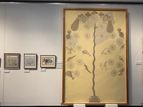 ミティラー美術館コレクション展 インド コスモロジーアート