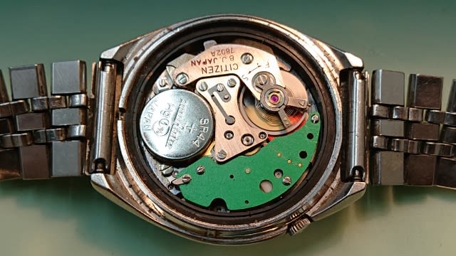 珍しい〙【CITIZEN】COSMOTRON 電池交換 - 1級時計修理技能士 珍しい〙【CITIZEN】COSMOTRON 電池交換 - 1級時計修理技能士