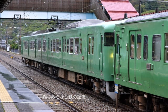 JR西日本 上川口(2024.10.28) 113系 S2＋S7編成 普通
