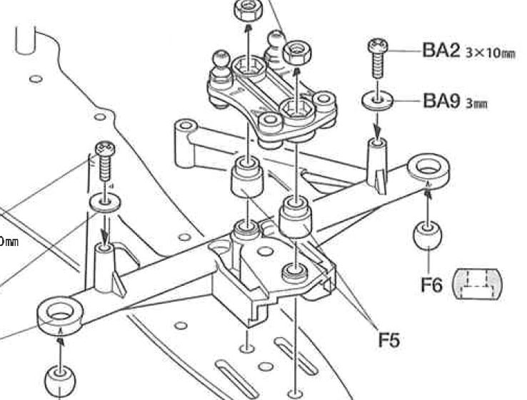人気TOP F104サスマウントの取り付け方法比較 - マルよトレイル ホビーラジコン