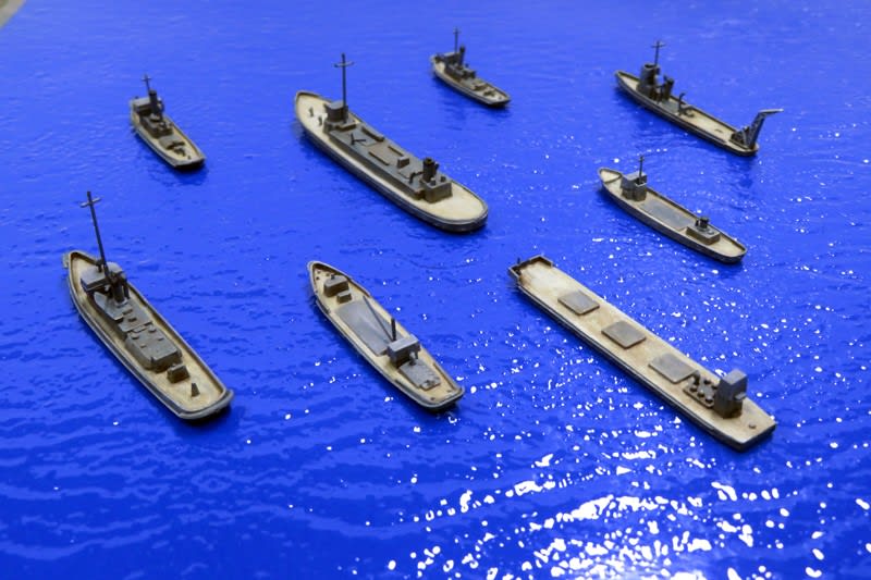 日本海軍 軍港 #4 タグボート完成 - はじめの戦車模型づくり