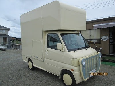 三菱ミニキャブトラック 両側スライドワイドボディ仕様 キッチン
