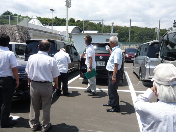 平群町総合スポーツセンター防災拠点施設の視察 山本たかしの連絡帳