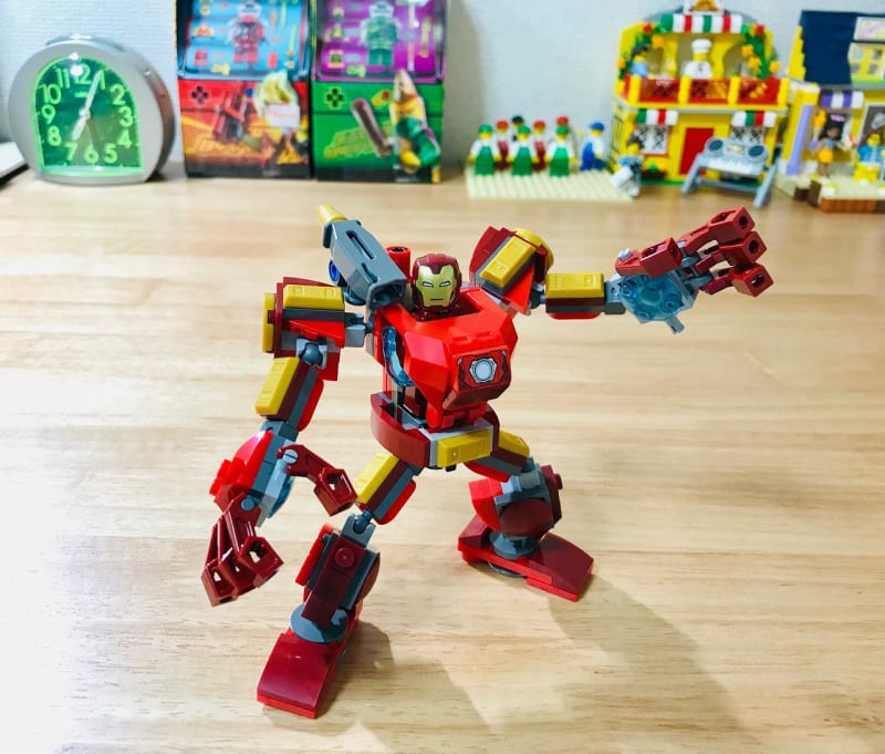 ☆LEGOスーパー・ヒーローズより、#76140【アイアンマン・メカスーツ】をM-TRONモデルにアレンジしました～！の巻 -  nagisaの気まぐLEGO ☆(○´∀｀○)ﾉ ☆