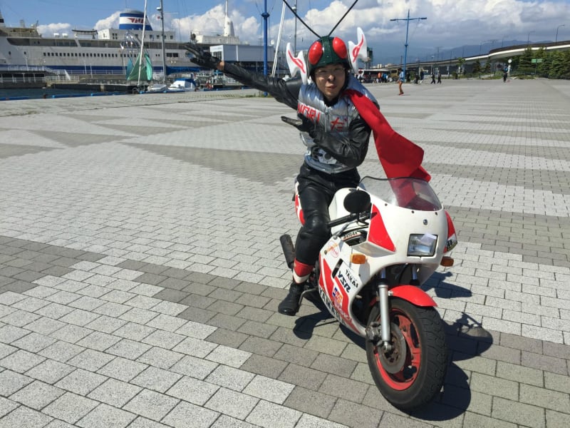 仮面ノリダー PPカード ノリダーバイク登場カルガモ男