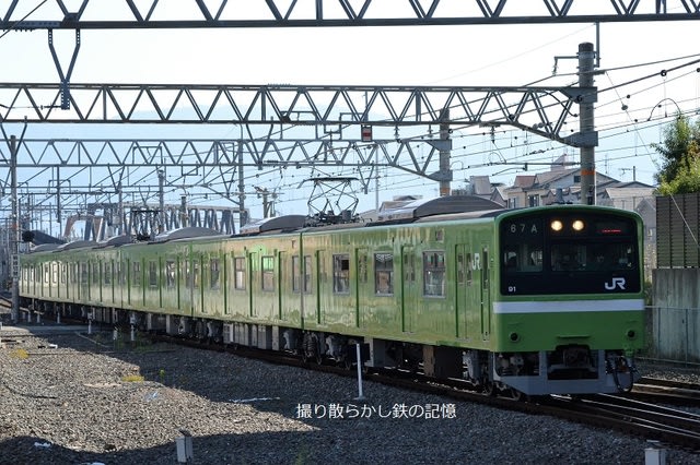 JR西日本 放出(2021.10.9) クハ200-91、クハ200 JR西日本 放出(2021.10.9) クハ200-91、クハ200