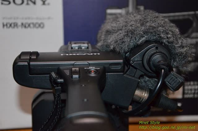 SONY HXR-NX100 レビュー② 操作性・気になる所は? - CAM Style SONY HXR-NX100 レビュー② 操作性・気になる所は? - CAM Style