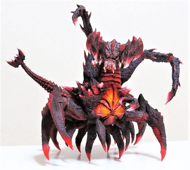 またまた、東宝怪獣コレクション デストロイア 改造リペイント