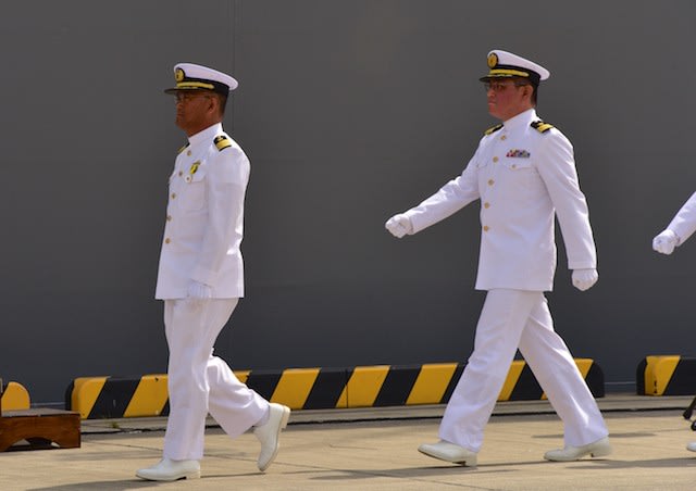遠洋練習航海出航行事〜平成三十年 海上自衛隊練習艦隊 遠洋練習航海出航行事〜平成三十年 海上自衛隊練習艦隊