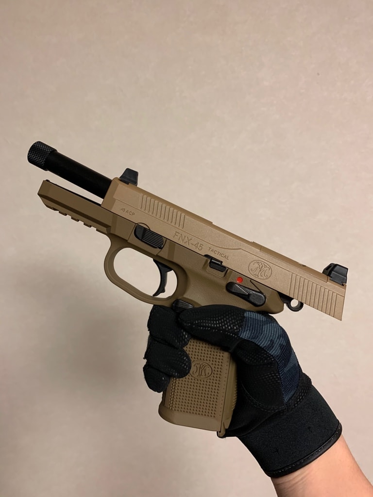 純正パーツが魅力的! 東京マルイ FNX-45 TACTICALをレビュー 純正パーツが魅力的! 東京マルイ FNX-45 TACTICALをレビュー