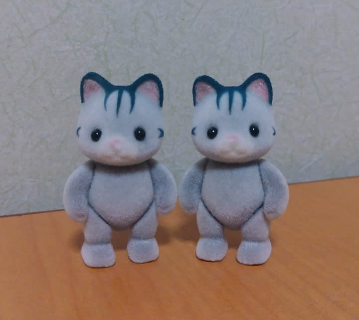 シルバニアファミリー グレイッシュネコの赤ちゃん 非売品
