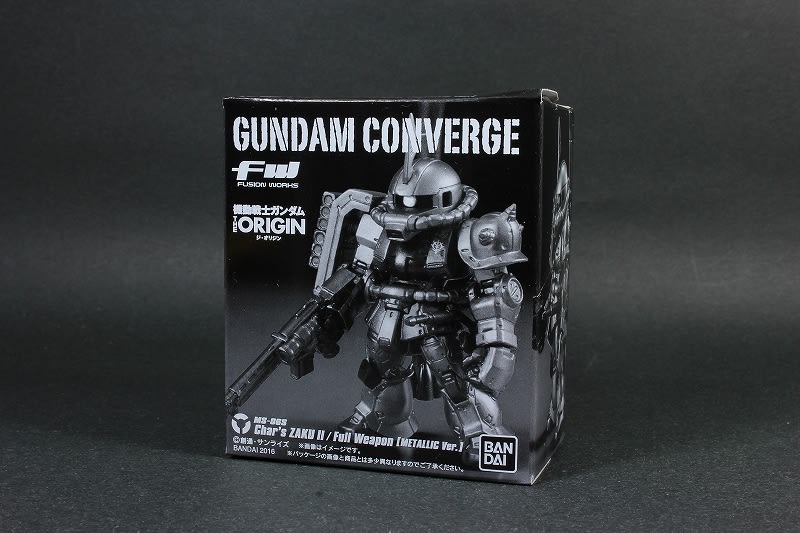 FW GUNDAM CONVERGE シャア専用ザクⅡフル装備[メタリックver FW GUNDAM CONVERGE シャア専用ザクⅡフル装備[メタリックver