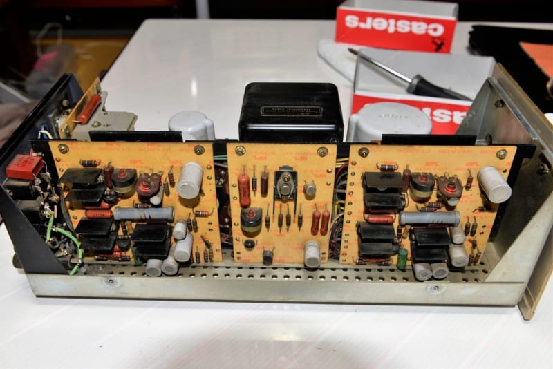 SONY TA-3120(1965年製)の電源インレット化 - Mr.トレイルの SONY TA-3120(1965年製)の電源インレット化 - Mr.トレイルの