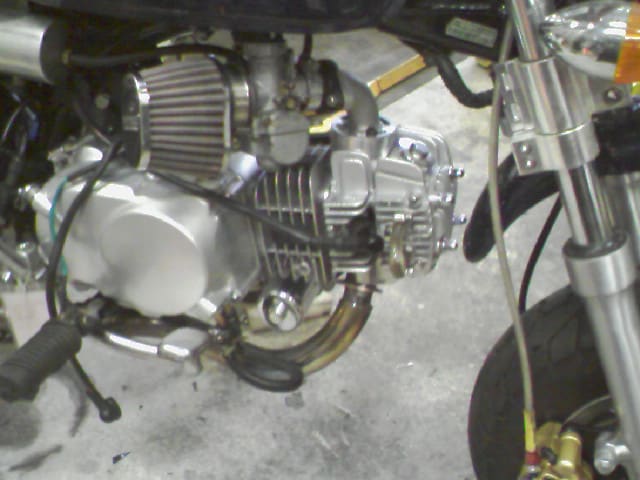 LIFAN製125cc2次側クラッチエンジンにS15カムを組んでみた - 南