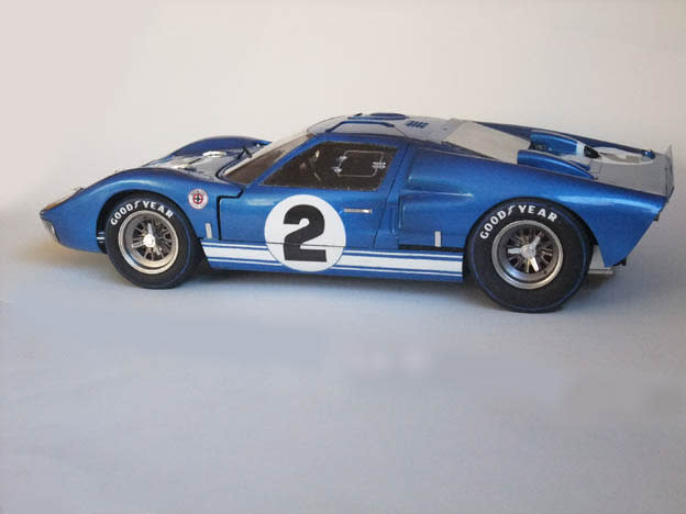 1/12 TRUMPETER FORD GT40 Mk2 完成! - sportscar graphic 1/12 TRUMPETER FORD GT40 Mk2 完成! - sportscar graphic
