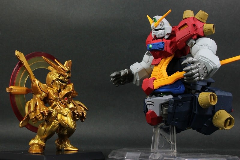 FW GUNDAM CONVERGE:CORE ゴッドガンダム明鏡止水セット - 城西