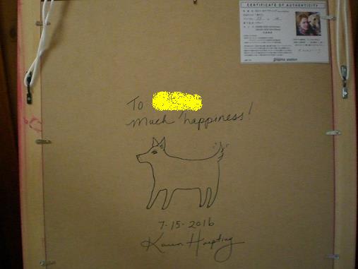 カレン・ホイプティング来日展に行ってきたよ♪ - う-のん生活 カレン・ホイプティング来日展に行ってきたよ♪ - う-のん生活