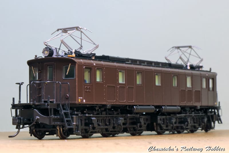 1/80】天賞堂 EF10形電気機関車1次型ぶどう色2号晩年タイプ