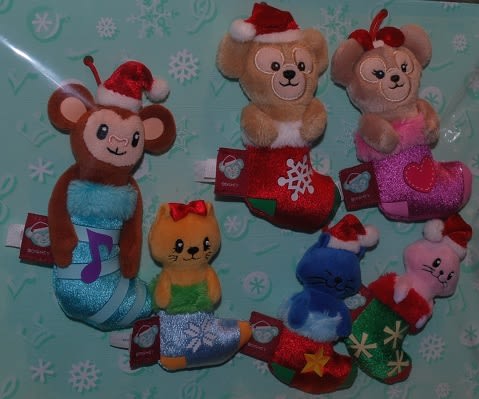 1840 (・´`(◇) ダッフィー＆シェリーメイ クリスマスグッズ
