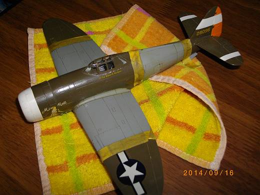 P-47サンダーボルト改修 - ☆航空無線とアマチュア無線のii-blog P-47サンダーボルト改修 - ☆航空無線とアマチュア無線のii-blog