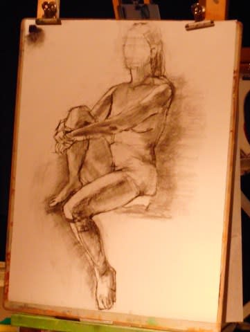 徹底的に木炭・人物画 ～裸婦デッサン～ ご案内☆ - SAKURA Artsalon Osaka