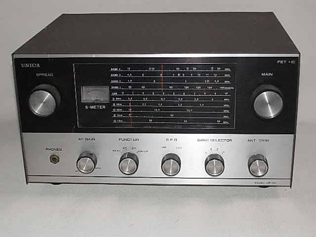 UNICA ユニカ UR-2A BCLラジオ 受信機 レシーバー レシーバー