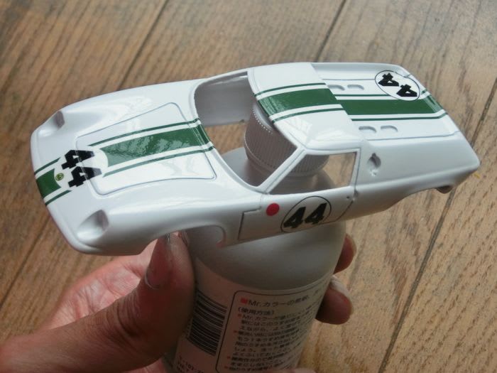 1/32 プロトレジンボディ ロータス47ルマン1967完成