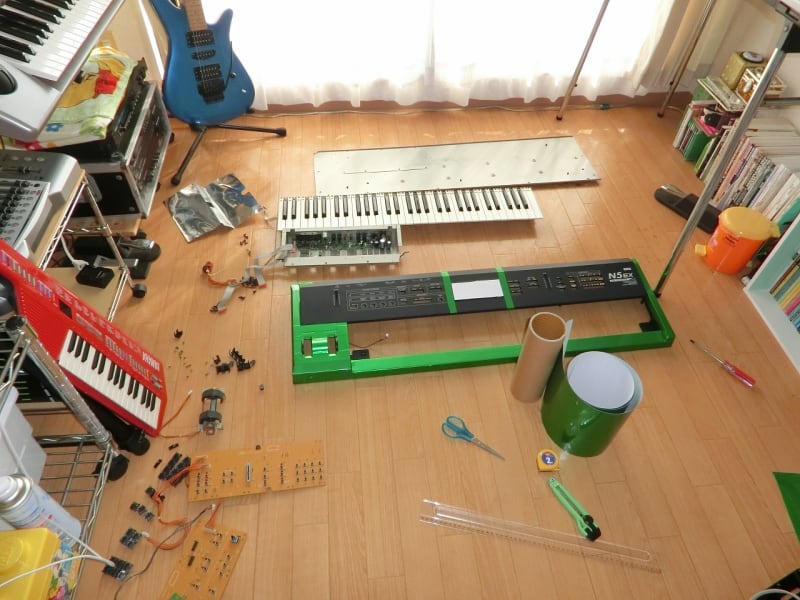 ☆生まれ変わりしnagisa邸のKORG N5EX(*´∇`*)www!!の巻 ☆生まれ変わりしnagisa邸のKORG N5EX(*´∇`*)www!!の巻