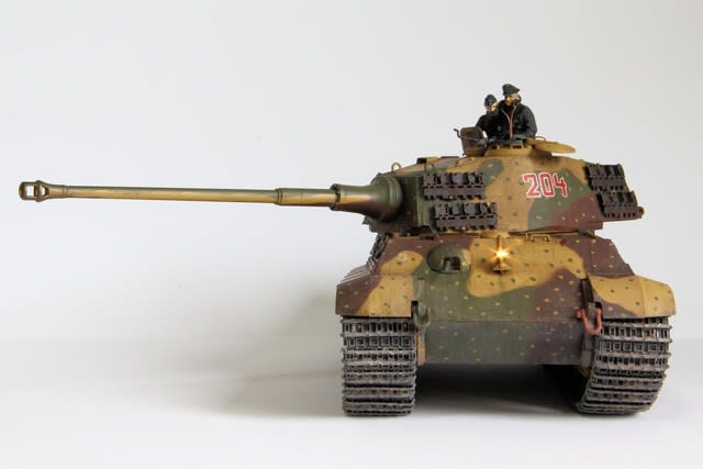RC可動化 1/35 キングタイガー製作（完成） - Ganponブログ